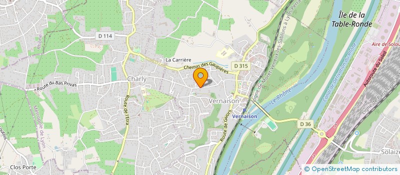 localisation de l'entreprise MONSIEUR AUGUSTIN ZAHORKA  VERNAISON