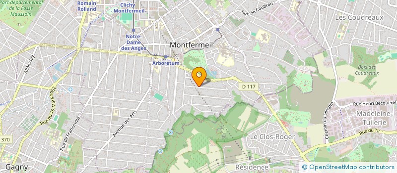 localisation de l'entreprise MONSIEUR AUGUSTINA ZATUSEVSCHI  MONTFERMEIL