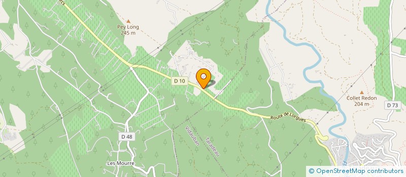 localisation de l'entreprise MONSIEUR AUGUSTINUS DE JONGH  LORGUES