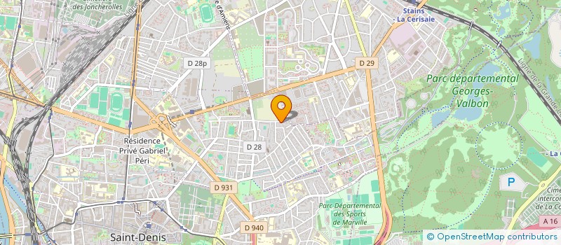 localisation de l'entreprise MONSIEUR AUGUSTO CESAR SOARES GOMES  SAINT-DENIS