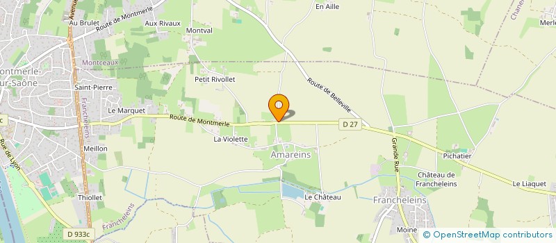 localisation de l'entreprise MONSIEUR AUGUSTO DE CARVALHO MACHADO  FRANCHELEINS