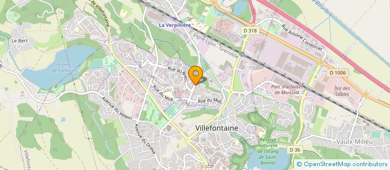 localisation de l'entreprise MONSIEUR AUGUSTO LEAL  VAULX-MILIEU