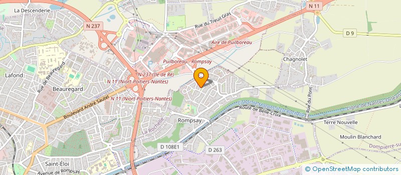 localisation de l'entreprise MONSIEUR AUGUSTO MAGALHAES RIBAS  PERIGNY