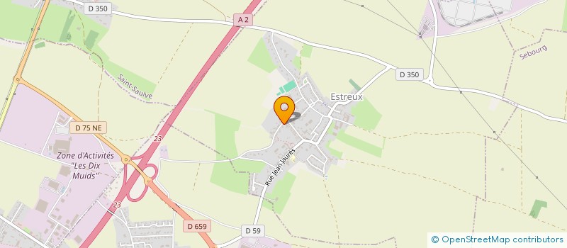 localisation de l'entreprise MONSIEUR AUGUSTO PAULO  ESTREUX