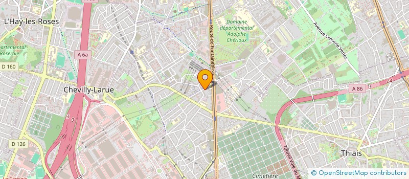 localisation de l'entreprise MONSIEUR AUGUY MATUMONA  CHEVILLY-LARUE