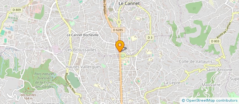 localisation de l'entreprise MONSIEUR AURAS TOMA à LE CANNET