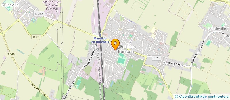 localisation de l'entreprise MONSIEUR AUREL BODAREV  MAROLLES-EN-HUREPOIX