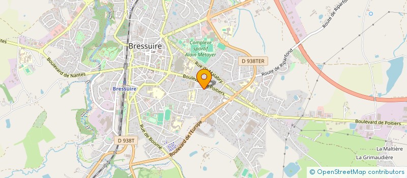 localisation de l'entreprise MONSIEUR AUREL GRAMOVICI  BRESSUIRE