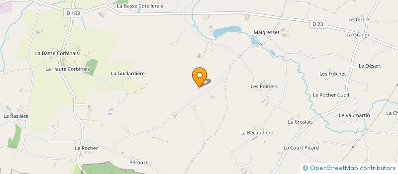 localisation de l'entreprise MONSIEUR AUREL HAMARD à RIVES-DU-COUESNON