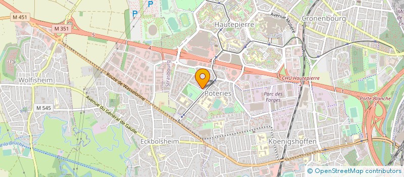 localisation de l'entreprise MONSIEUR AUREL IVAN à STRASBOURG