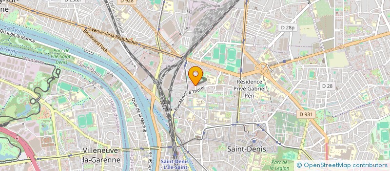 localisation de l'entreprise MONSIEUR AUREL LANCEA à SAINT-DENIS