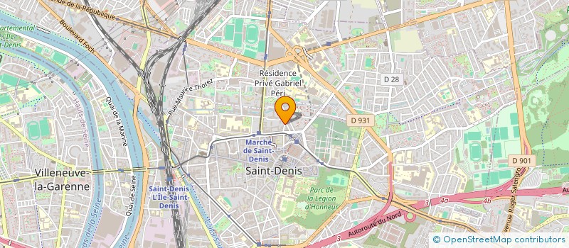 localisation de l'entreprise MONSIEUR AUREL LUPULESCU à SAINT-DENIS