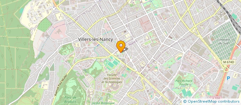 localisation de l'entreprise MONSIEUR AUREL MANELLARI  NANCY