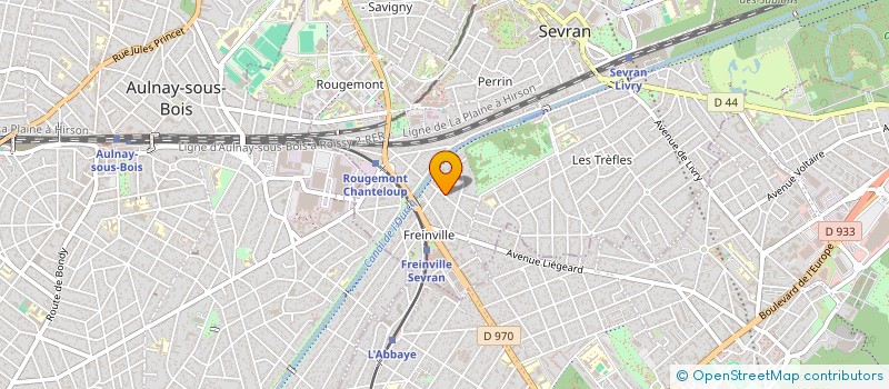 localisation de l'entreprise MONSIEUR AUREL PADURET à SEVRAN