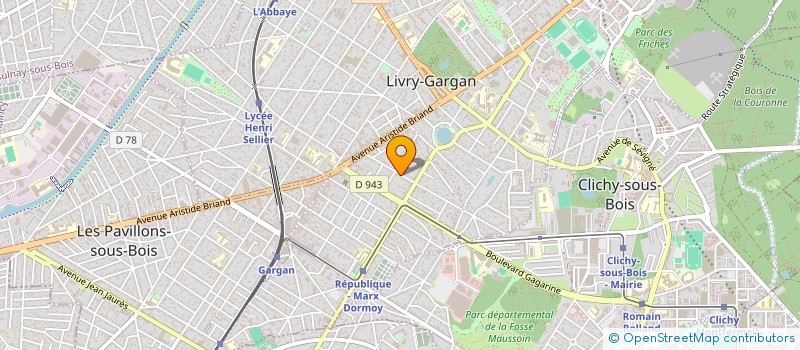 localisation de l'entreprise MONSIEUR AUREL ROTARI  LIVRY-GARGAN