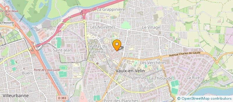 localisation de l'entreprise MONSIEUR AUREL TRANDAFIR  VAULX-EN-VELIN