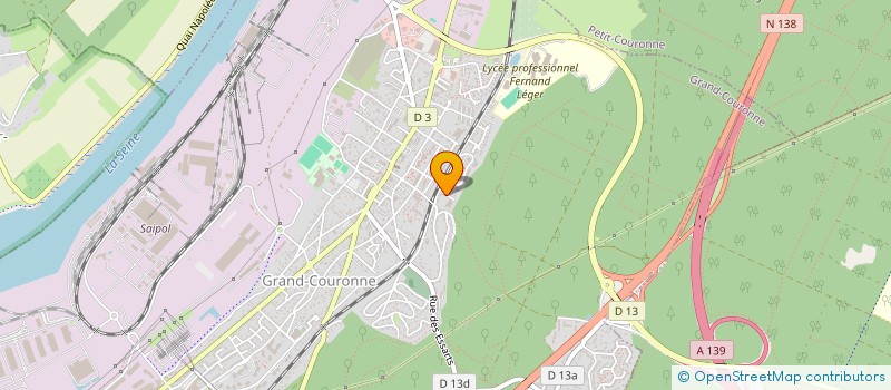 localisation de l'entreprise MONSIEUR AURELE ALVES  GRAND-COURONNE