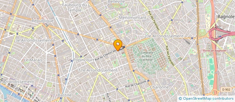 localisation de l'entreprise MONSIEUR AURELE ANDREWS  PARIS