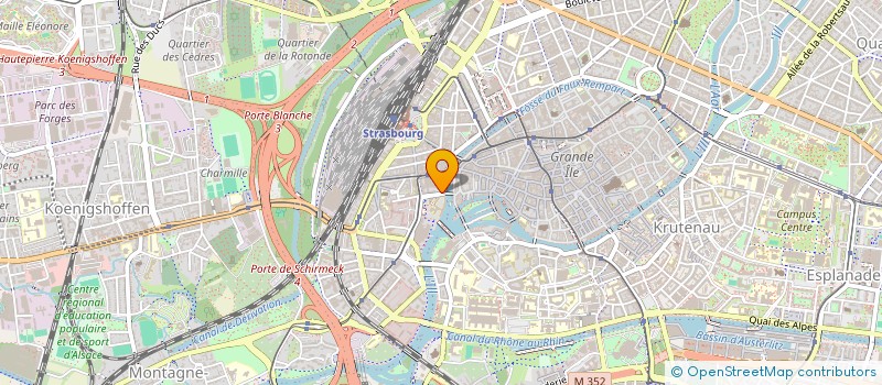localisation de l'entreprise MONSIEUR AURELE BACHOUX à STRASBOURG