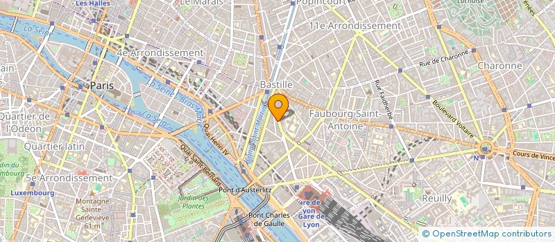 localisation de l'entreprise MONSIEUR AURELE BEAUGENDRE  PARIS