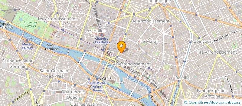 localisation de l'entreprise MONSIEUR AURELE CASTEL  PARIS