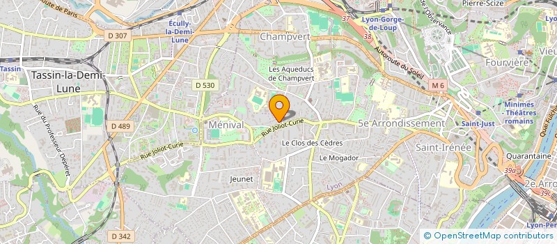 localisation de l'entreprise MONSIEUR AURELE DERAY à LYON