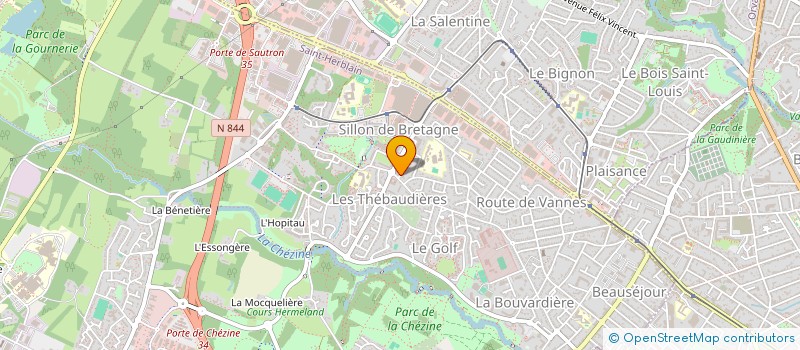 localisation de l'entreprise MONSIEUR AURELE MINOT  SAINT-HERBLAIN