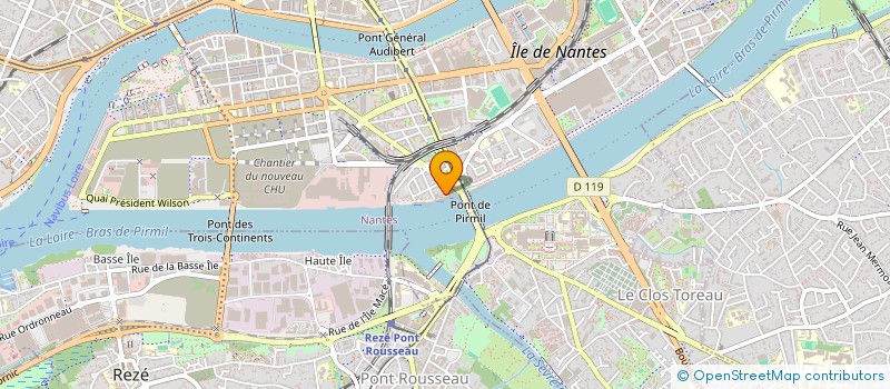 localisation de l'entreprise MONSIEUR AURELE PHELIPEAU  NANTES