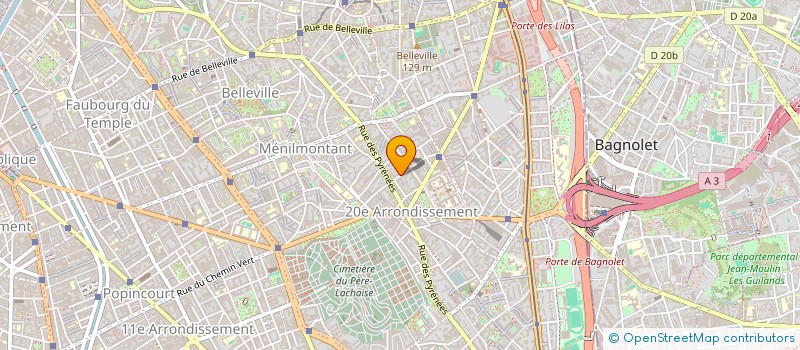 localisation de l'entreprise MONSIEUR AURELE RAOUST  PARIS