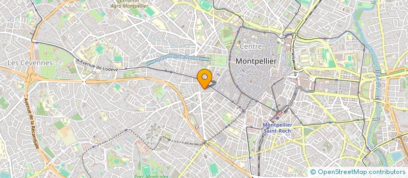 localisation de l'entreprise MONSIEUR AURELI BELL LARD à MONTPELLIER