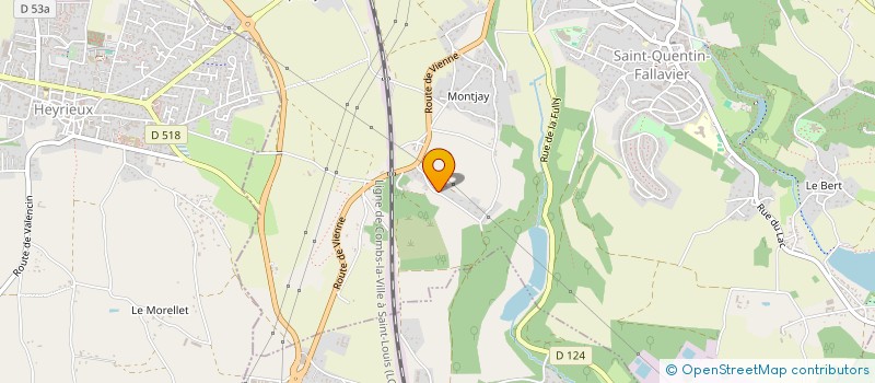 localisation de l'entreprise MONSIEUR AURELIAN ATANASSIU  SAINT-QUENTIN-FALLAVIER