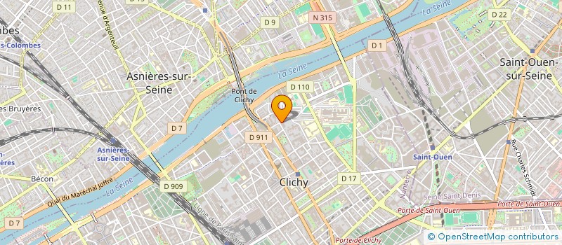 localisation de l'entreprise MONSIEUR AURELIAN GROZESCU à CLICHY