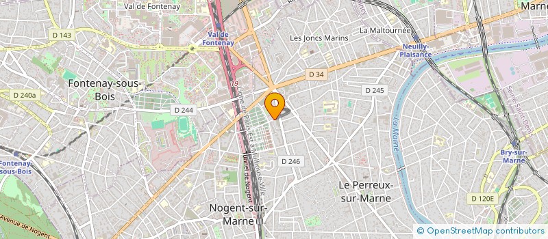 localisation de l'entreprise MONSIEUR AURELIAN IVASCU  AULNAY-SOUS-BOIS