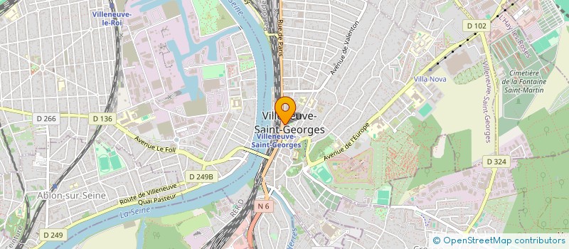 localisation de l'entreprise MONSIEUR AURELIAN MATEI à VILLENEUVE-SAINT-GEORGES