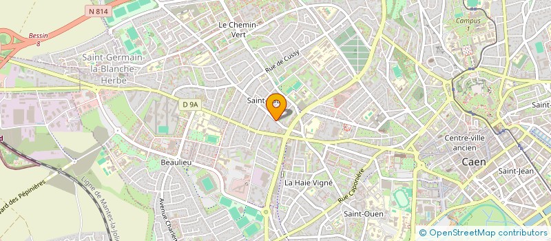 localisation de l'entreprise MONSIEUR AURELIAN PIQUERY à CAEN