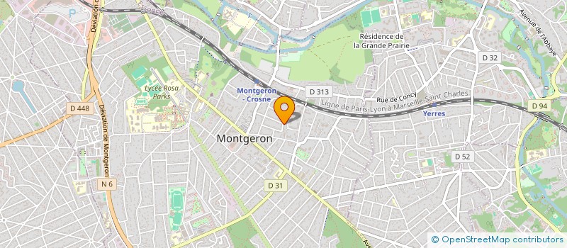 localisation de l'entreprise MONSIEUR AURELIAN PLESCA à MONTGERON