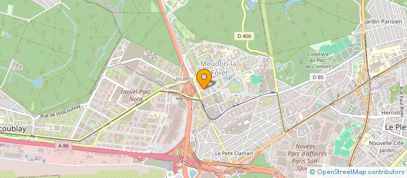 localisation de l'entreprise MONSIEUR AURELIEN ALCUVILLA à MEUDON