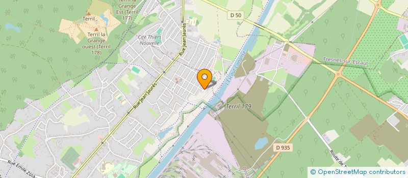 localisation de l'entreprise MONSIEUR AURELIEN ALLEGRUCCI  BRUAY-SUR-L'ESCAUT