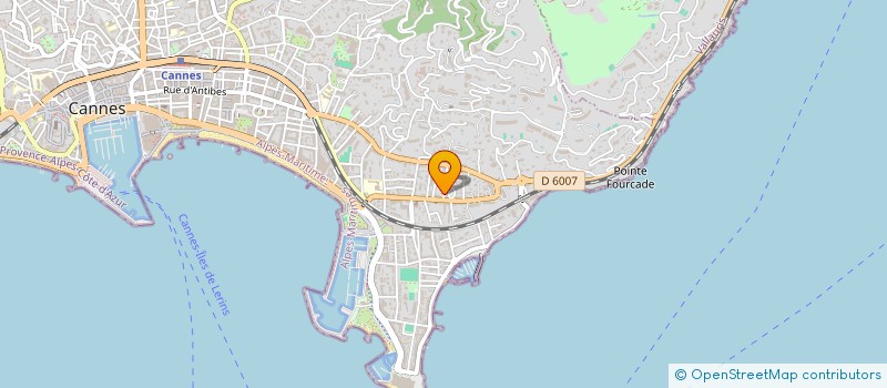 localisation de l'entreprise MONSIEUR AURELIEN AMBROSIONI à CANNES