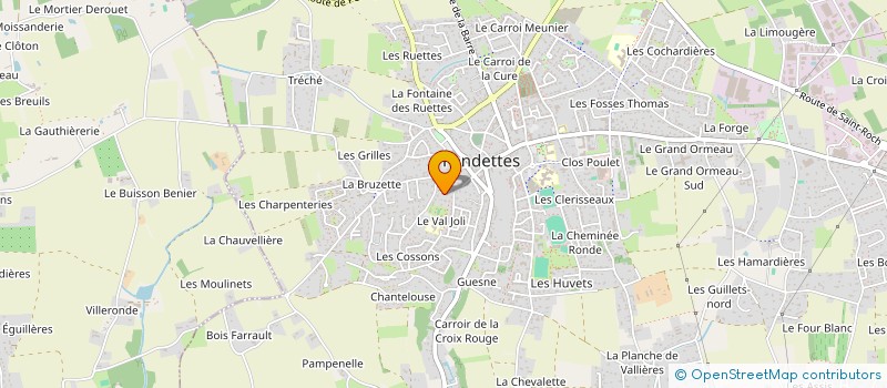 localisation de l'entreprise MONSIEUR AURELIEN AMGAR à FONDETTES