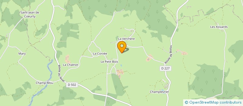localisation de l'entreprise MONSIEUR AURELIEN ANDRIOT à CHIDDES