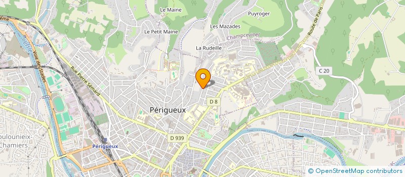 localisation de l'entreprise MONSIEUR AURELIEN ANTHEAUME à PERIGUEUX