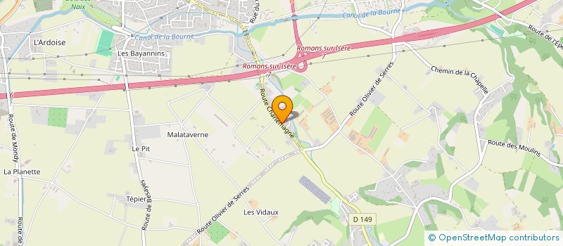 localisation de l'entreprise MONSIEUR AURELIEN ARBESSIER-MARTIN à CHATUZANGE-LE-GOUBET