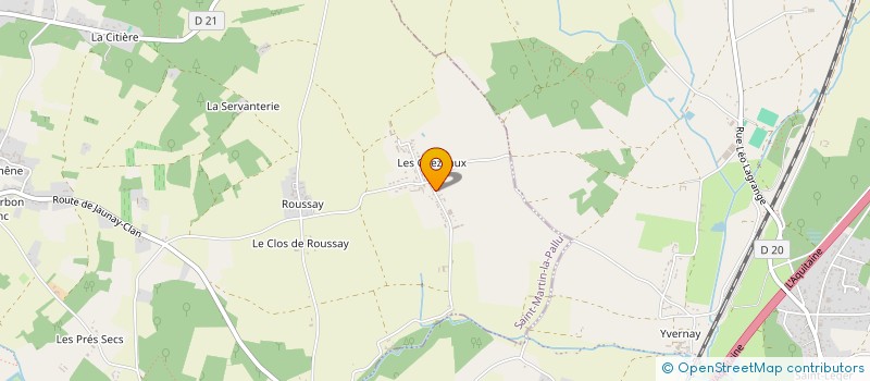 localisation de l'entreprise MONSIEUR AURELIEN ARNAULT  SAINT-MARTIN-LA-PALLU