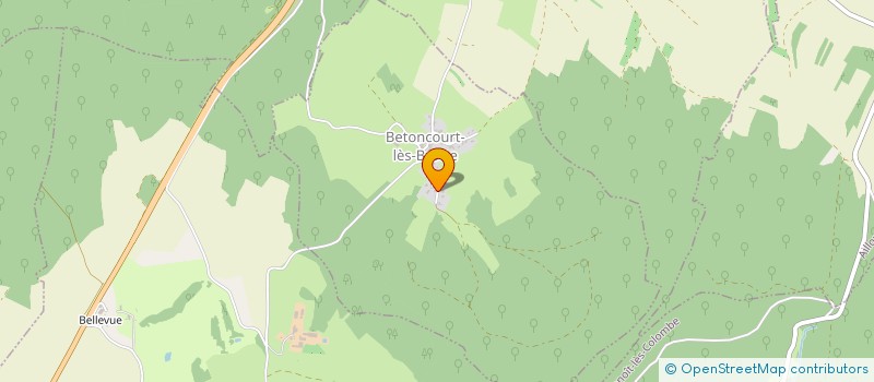 localisation de l'entreprise MONSIEUR AURELIEN ASSAT  BETONCOURT-LES-BROTTE