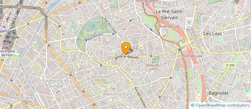 localisation de l'entreprise MONSIEUR AURELIEN AUBERT  PARIS