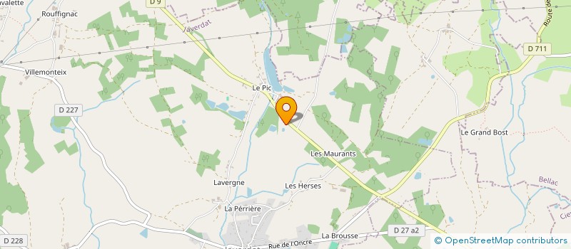 localisation de l'entreprise MONSIEUR AURELIEN AUPETIT à JAVERDAT