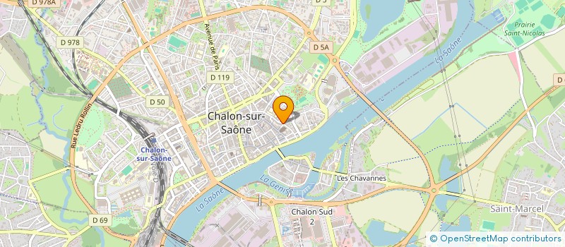 localisation de l'entreprise MONSIEUR AURELIEN AUTIN à CHALON-SUR-SAONE