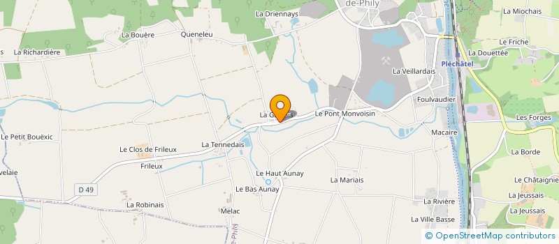 localisation de l'entreprise MONSIEUR AURELIEN AVISSE à SAINT-MALO-DE-PHILY
