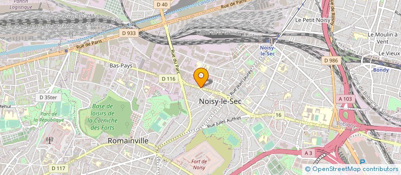 localisation de l'entreprise MONSIEUR AURELIEN AYETAN à NOISY-LE-SEC